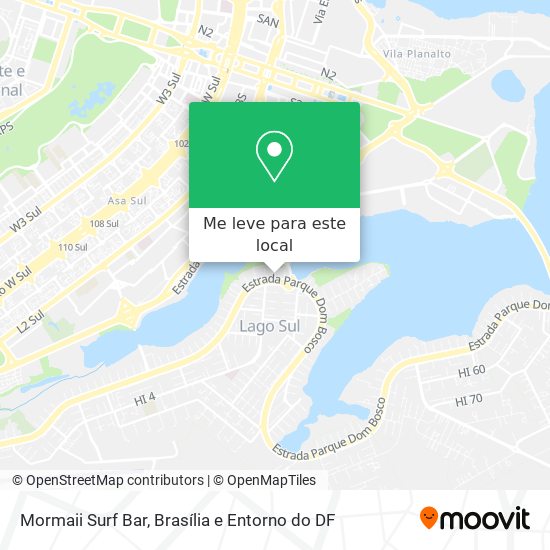 Mormaii Surf Bar mapa