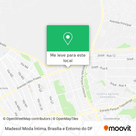 Madesol Moda Íntima mapa