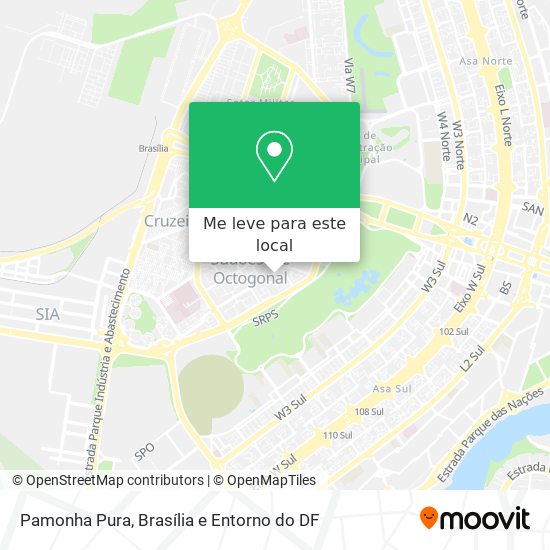 Pamonha Pura mapa