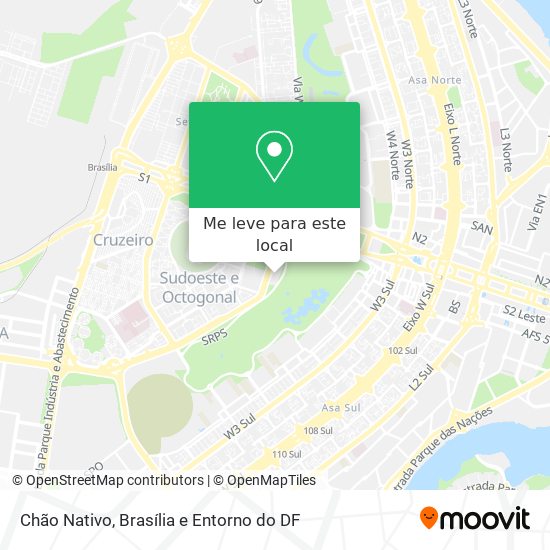 Chão Nativo mapa