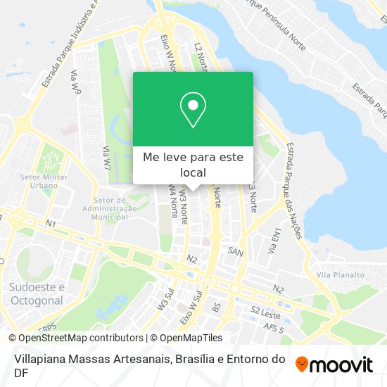 Villapiana Massas Artesanais mapa