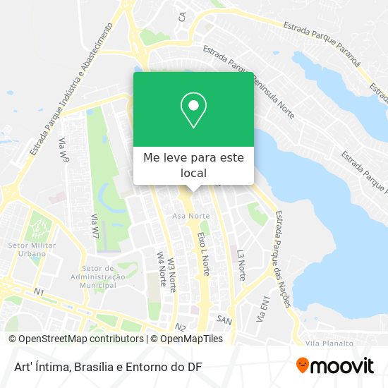 Art' Íntima mapa