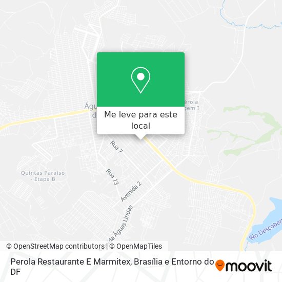 Perola Restaurante E Marmitex mapa