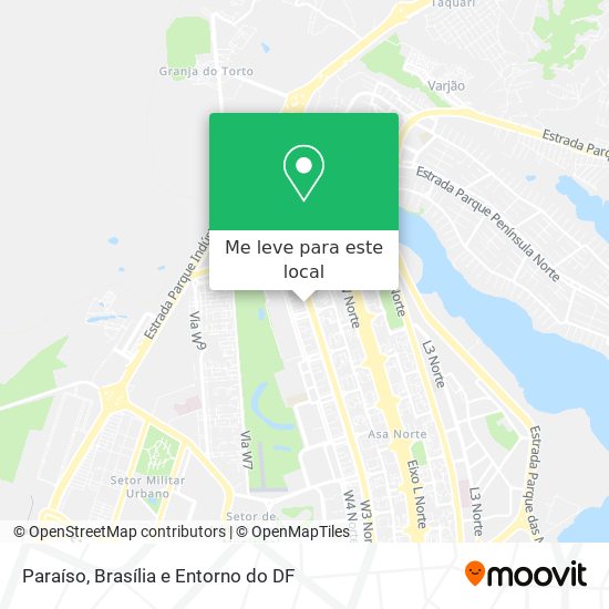 Paraíso mapa