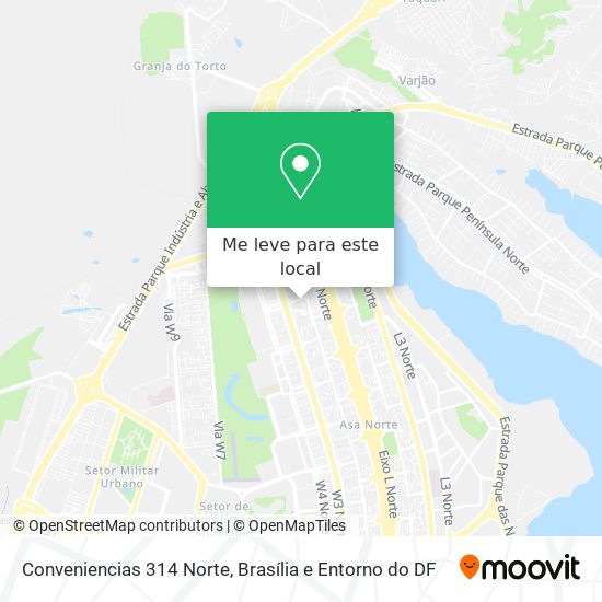 Conveniencias 314 Norte mapa