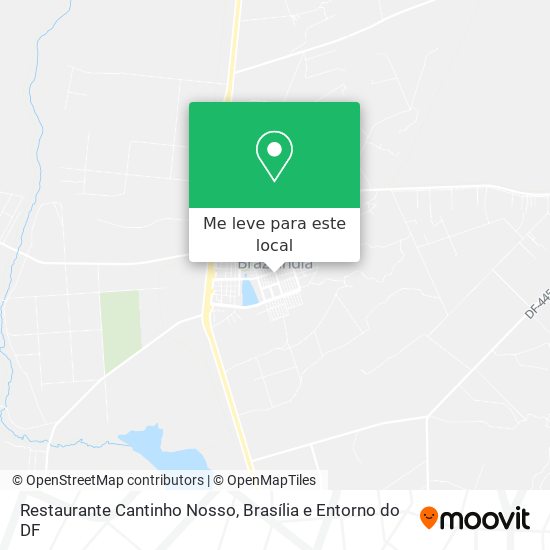 Restaurante Cantinho Nosso mapa