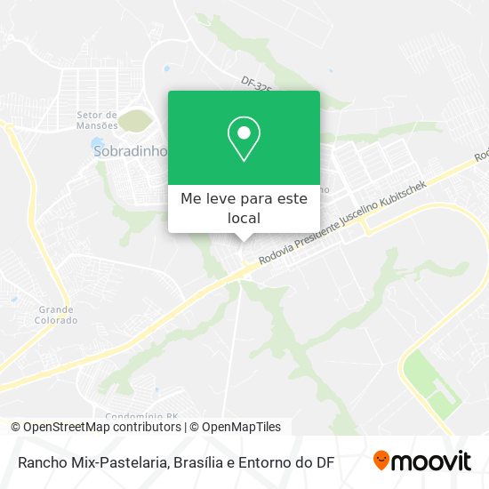Rancho Mix-Pastelaria mapa