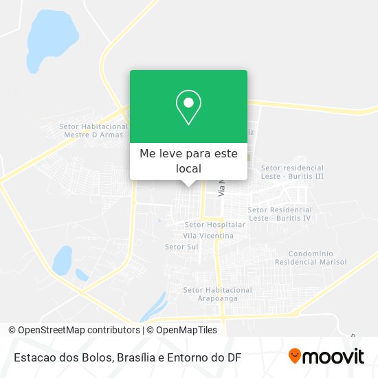 Estacao dos Bolos mapa