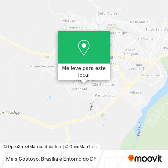 Mais Gostoso mapa