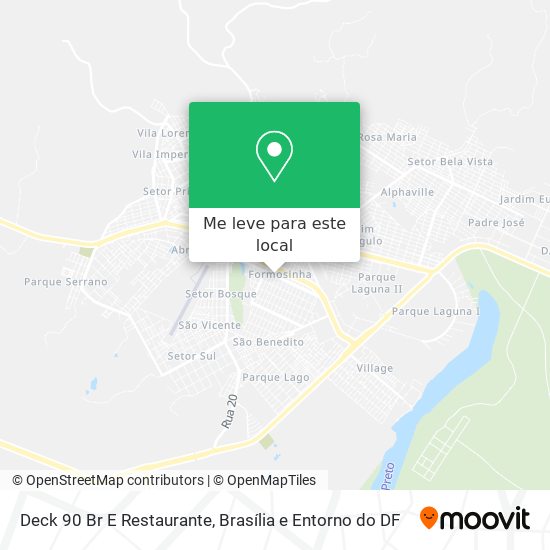Deck 90 Br E Restaurante mapa