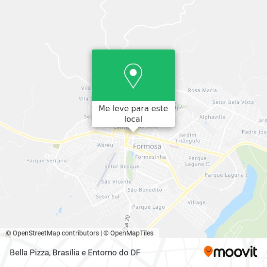 Bella Pizza mapa