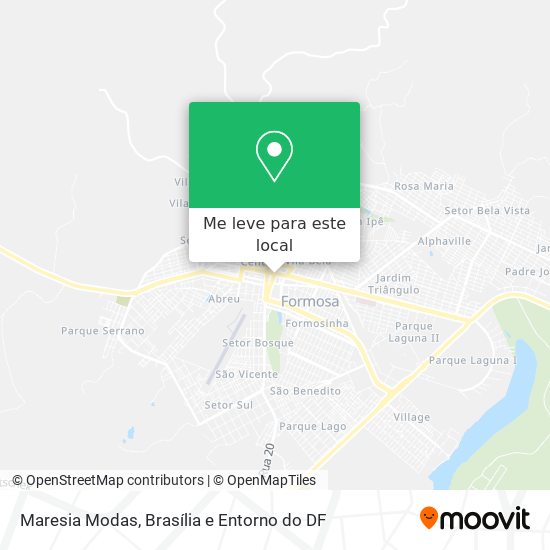 Maresia Modas mapa