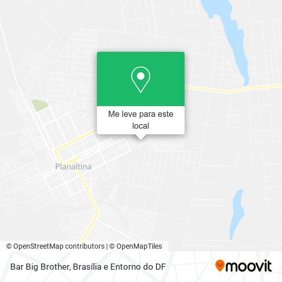 Bar Big Brother mapa