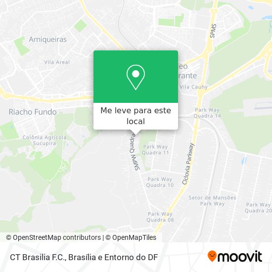 CT Brasilia F.C. mapa