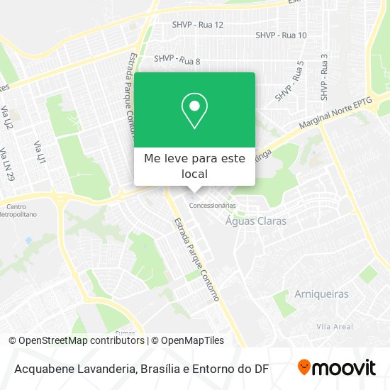 Acquabene Lavanderia mapa