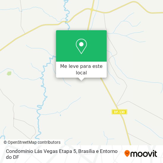 Condomínio Lás Vegas Etapa 5 mapa