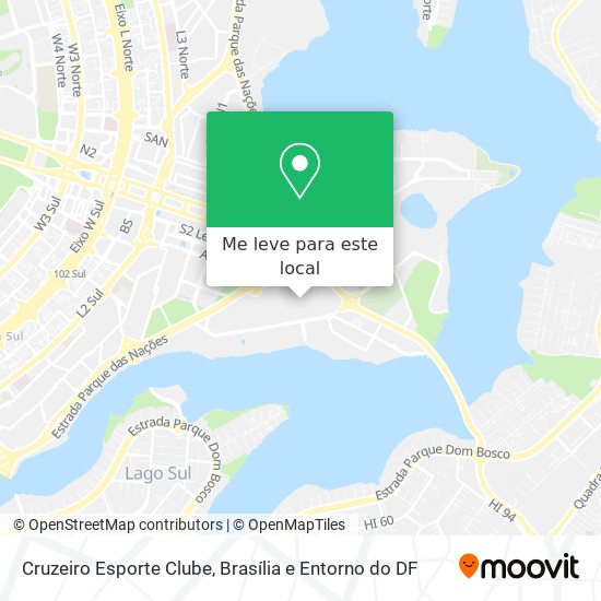 Cruzeiro Esporte Clube mapa