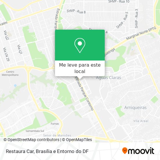 Restaura Car mapa