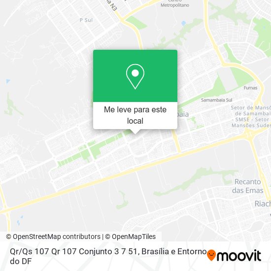 Qr / Qs 107 Qr 107 Conjunto 3 7 51 mapa