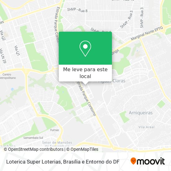 Loterica Super Loterias mapa