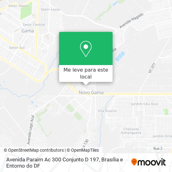 Avenida Paraim Ac 300 Conjunto D 197 mapa