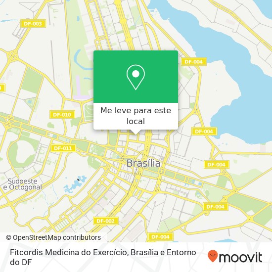 Fitcordis Medicina do Exercício mapa