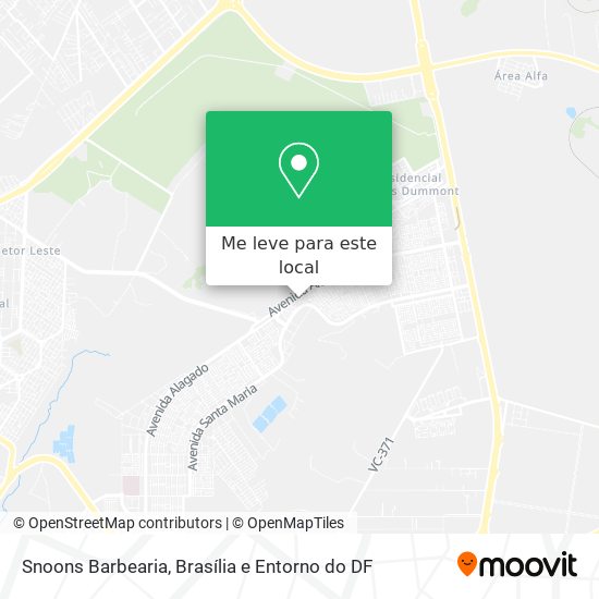Snoons Barbearia mapa