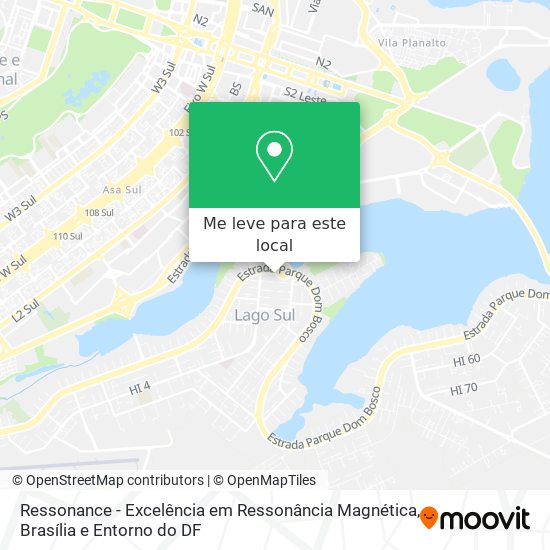 Ressonance - Excelência em Ressonância Magnética mapa