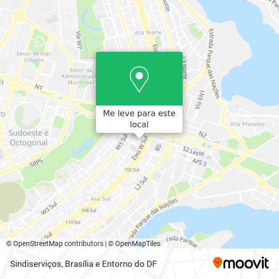 Sindiserviços mapa