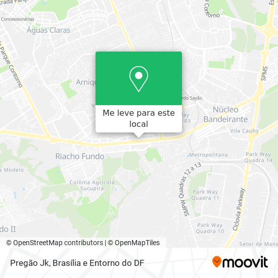 Pregão Jk mapa