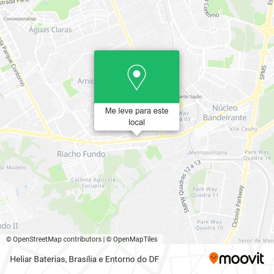 Heliar Baterias mapa