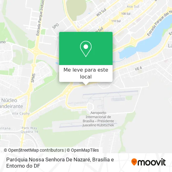 Paróquia Nossa Senhora De Nazaré mapa