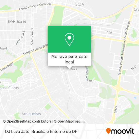 DJ Lava Jato mapa