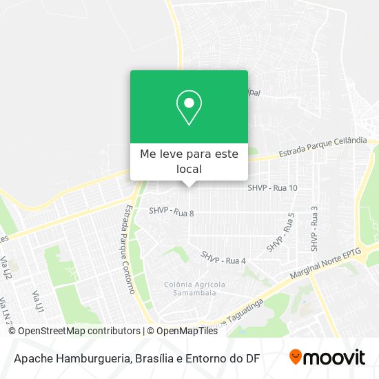 Apache Hamburgueria mapa