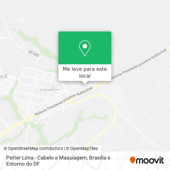 Petter Lima - Cabelo e Maquiagem mapa