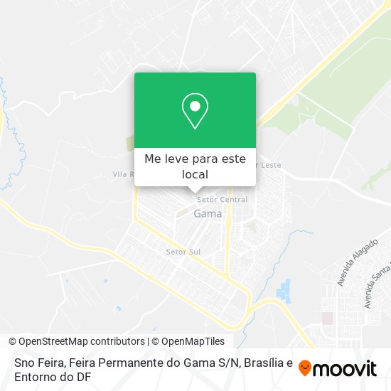Sno Feira, Feira Permanente do Gama S / N mapa