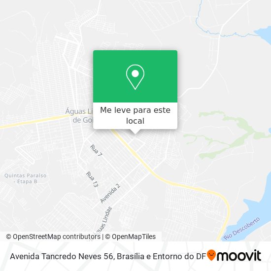 Avenida Tancredo Neves 56 mapa