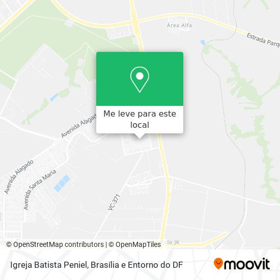 Igreja Batista Peniel mapa
