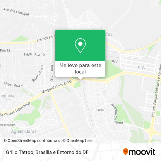 Grillo Tattoo mapa