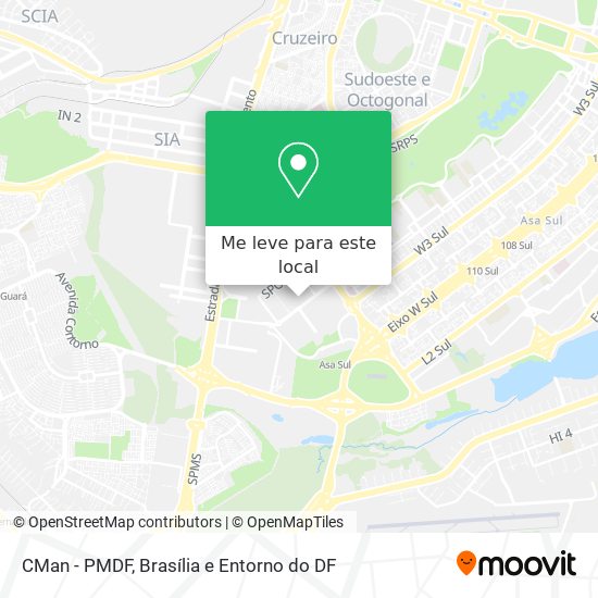 CMan - PMDF mapa