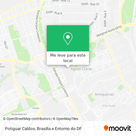 Potiguar Caldos mapa