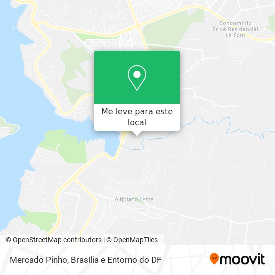 Mercado Pinho mapa
