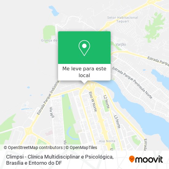 Climpsi - Clínica Multidisciplinar e Psicológica mapa