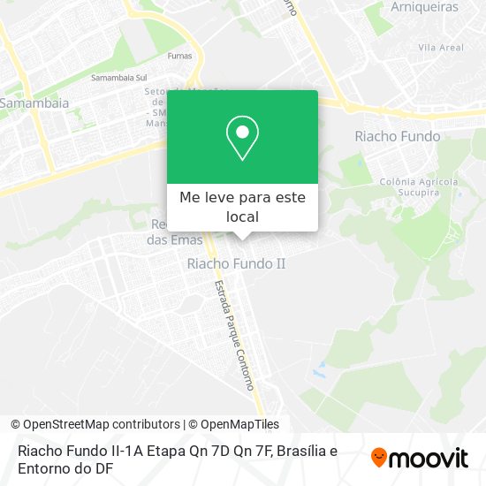 Riacho Fundo II-1A Etapa Qn 7D Qn 7F mapa