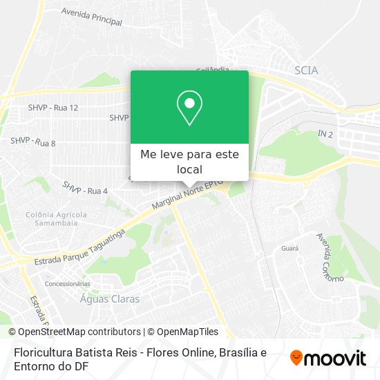 Floricultura Batista Reis - Flores Online mapa