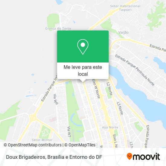 Doux Brigadeiros mapa