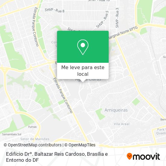 Edifício Drº. Baltazar Reis Cardoso mapa
