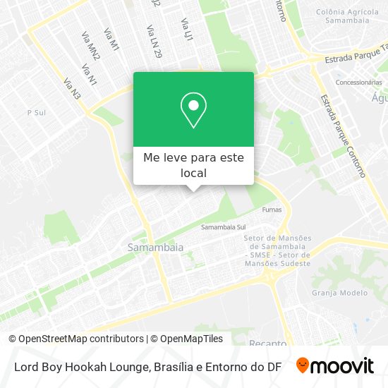 Lord Boy Hookah Lounge mapa