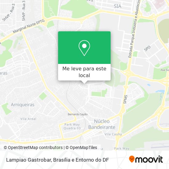 Lampiao Gastrobar mapa
