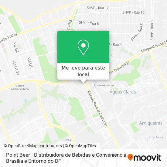 Point Beer - Distribuidora de Bebidas e Conveniência mapa